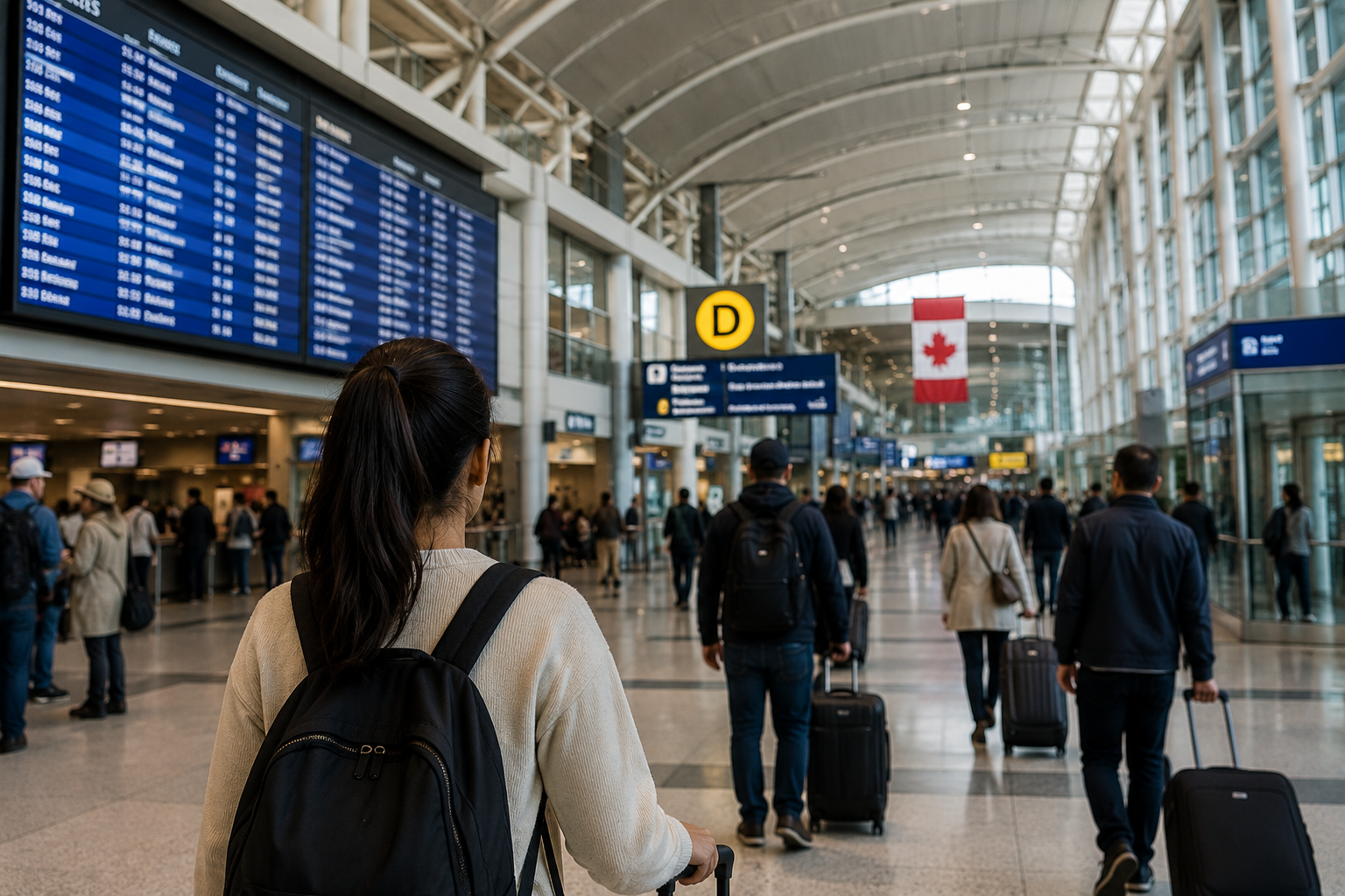 Canadian airports introduce faster transit system for international passengers skipping border checks